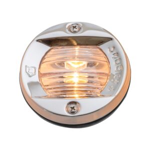 attwood 6356D7 Round Incandescent Marine Boat 3-Inch Flush Transom Light with 7.5-Watt Lamp