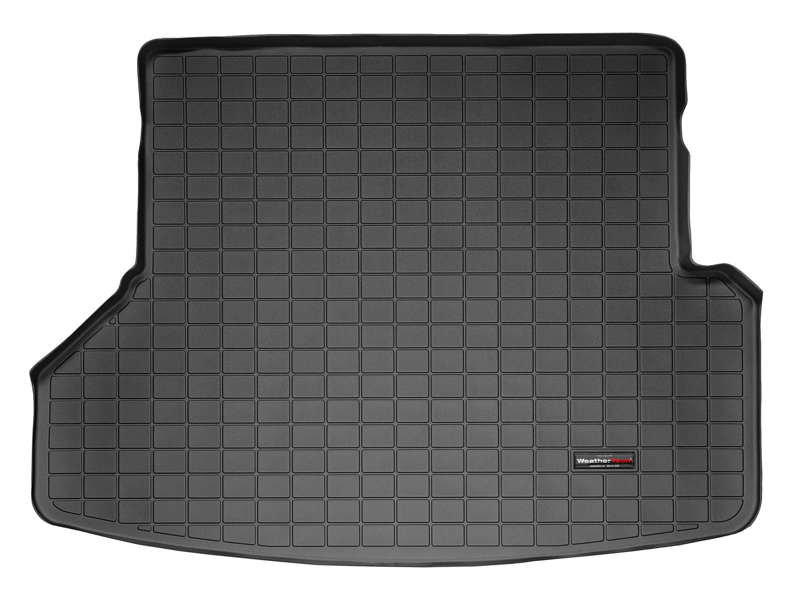 WeatherTech Cargo Trunk Liner for Toyota Highlander - Behind 2nd Row (40328) Black