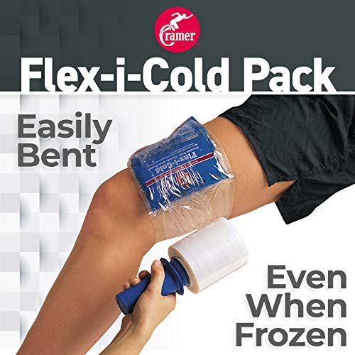 Cramer Flex-I-Cold Pack for Sports Teams, Trainers, and Everyday Use, Flexible Ice Pack, Instant Pain Relief, Manage Swelling, Soothing Cold Relief, First Aid Treatment, Pack of 12