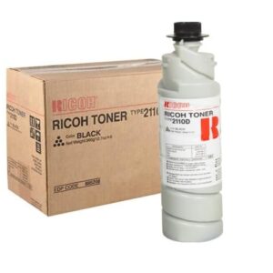 Ricoh 885208 Toner Cartridge Type 2110D Black 11,000 Pages in Retail Packaging