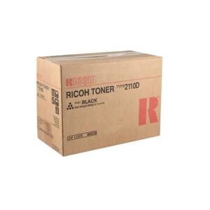 Ricoh 885208 Toner Cartridge Type 2110D Black 11,000 Pages in Retail Packaging