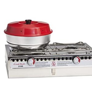 Omnia Oven. Your oven on the stove top. Ideal solution for boat oven, camp oven, and RV oven. Also known as a wonder pot.