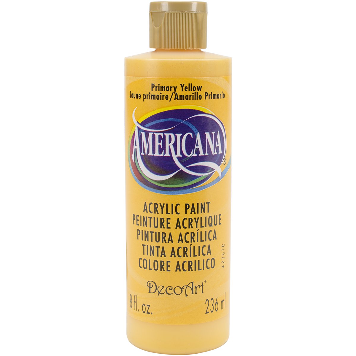 DecoArt DA201-9 Americana Acrylics, 8-Ounce, Primary Yellow