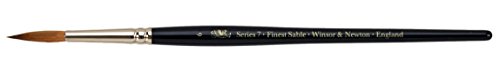 Winsor & Newton Series 7 Kolinsky Sable Brush, Round SH #6