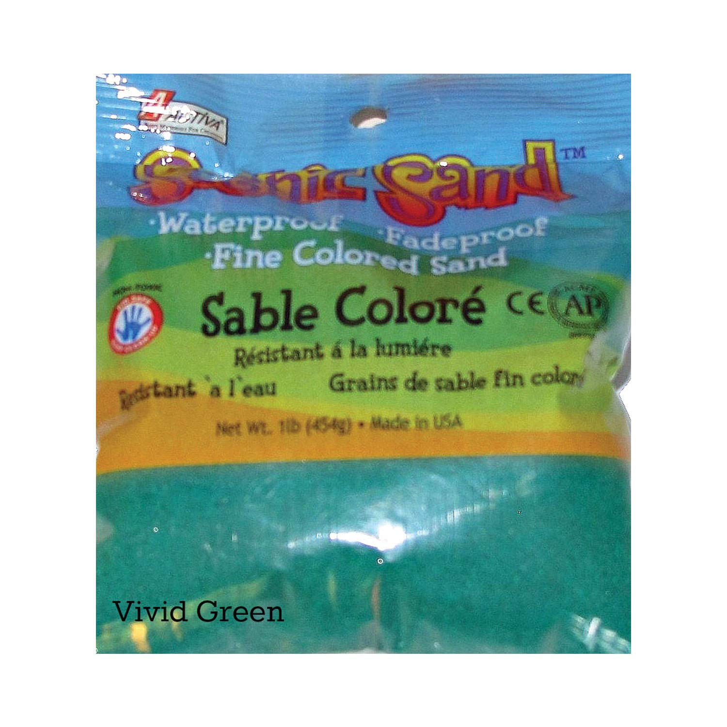 ACTIVA Scenic Sand, 1-Pound, Vivid Green