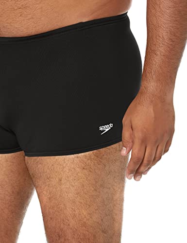 Speedo Men's Swimsuit Square Leg Endurance+ Solid