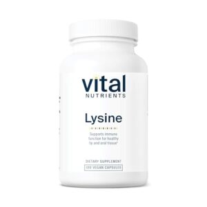 vital nutrients - lysine - supports immune function and normal arginine levels - supports calcium absorption - 100 vegetarian capsules per bottle - 500 mg