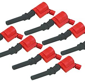 82428 MSD Ignition Coil - Blaster - Ford 2-Valve V8 - Red - 8-pack