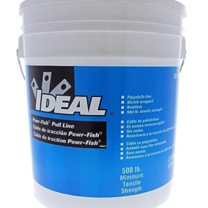 IDEAL Electrical 31-344 Powr-Fish Pull-Line 2,200 ft. Bucket