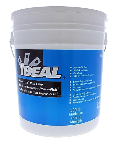 IDEAL Electrical 31-344 Powr-Fish Pull-Line 2,200 ft. Bucket