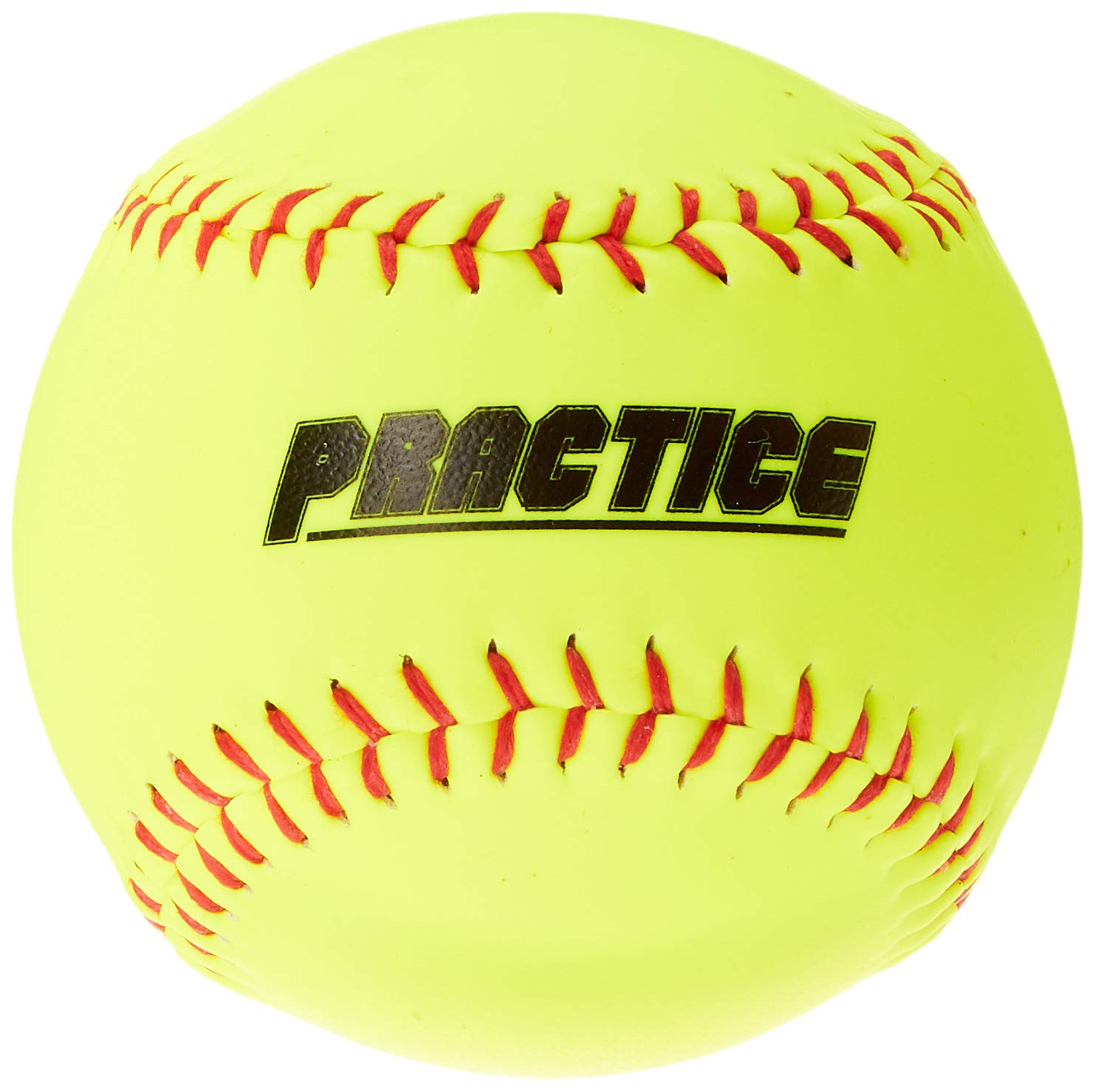 Practice Softball, Yellow, 11-inch, One Dozen