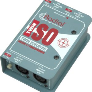 Radial TWIN ISO Passive Line-Level Isolator (Standard)