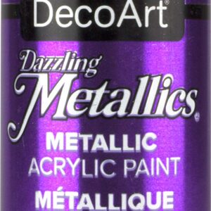 DecoArt Dazzling Metallics 2-Ounce Purple Pearl Acrylic Paint