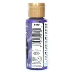 DecoArt Dazzling Metallics 2-Ounce Purple Pearl Acrylic Paint