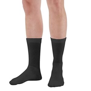 Ames Walker AW Style 130 Coolmax 20-30 mmHg Firm Compression Crew Socks White Medium