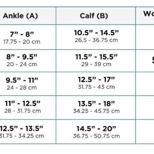 Ames Walker AW Style 167 Women's Travel 15-20 mmHg Moderate Compression Knee High Socks Black Medium