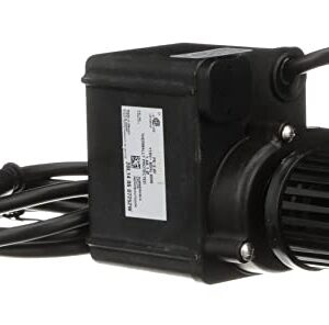 Little Giant PE-2.5F 115 Volt, 1/28 HP, 475 GPH Small Submersible Direct Drive Pump with 6-Ft. Cord, Black, 518600