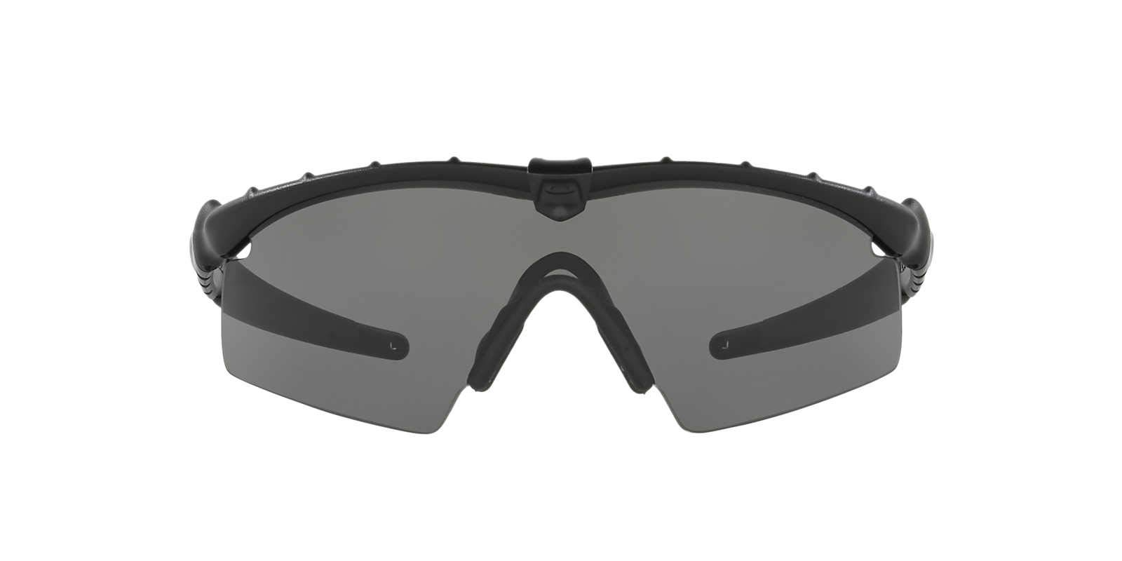 Oakley Men's Oo9046 M Frame 2.0 Strike Shield Sunglasses, Matte Black/Grey, 30 mm