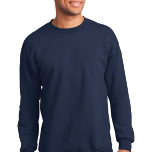 Port & Company Men's Ultimate Crewneck Sweatshirt 3XL Navy