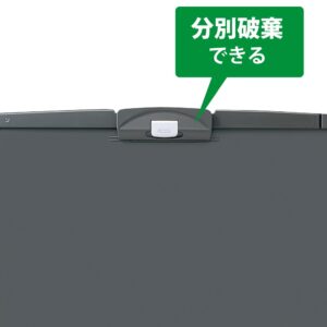 Kokuyo S & T H A3 clipboard next to dark gray (japan import)