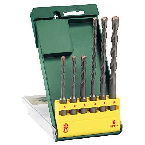 Bosch 2607019447 Hammer Drill Bit-Set Sds-Plus 6 Pcs