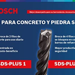 Bosch 2607019447 Hammer Drill Bit-Set Sds-Plus 6 Pcs