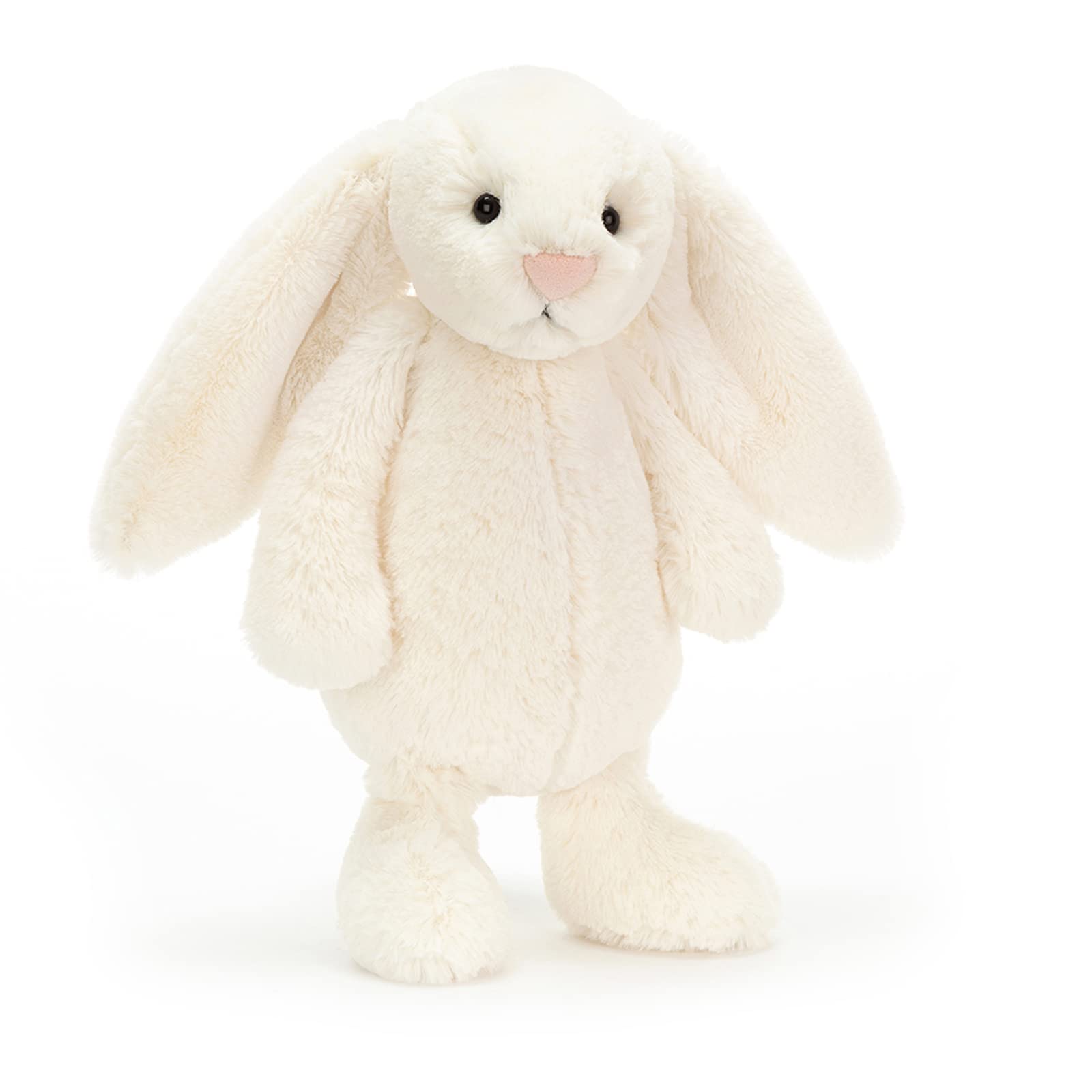 Jellycat Bashful Cream Bunny Stuffed Animal, Medium, 12 inches