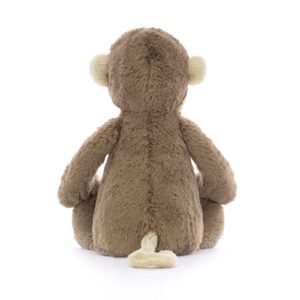 Jellycat Bashful Monkey Stuffed Animal Plush, Medium, 12 inches