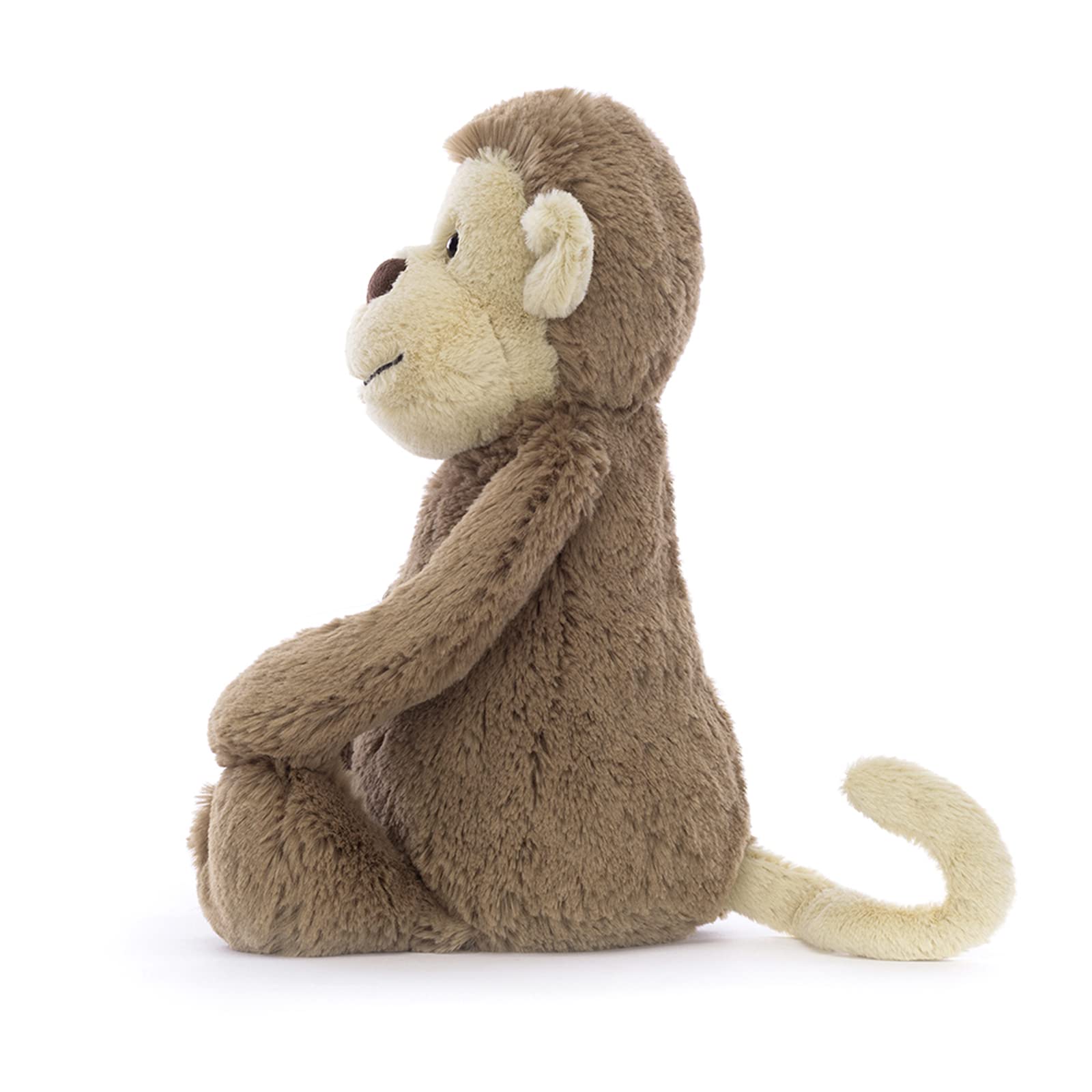 Jellycat Bashful Monkey Stuffed Animal Plush, Medium, 12 inches