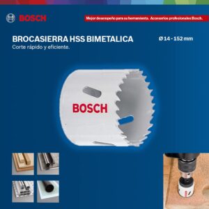 Bosch 2607019451 Hole Saw Attachment-Set 60mm-3.62In 5 Pcs