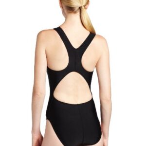 TYR womens Swimsuit Tyreco Maxfit, Black, 42 US