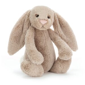 jellycat bashful beige bunny stuffed animal, large, 15 inches