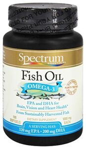 spectrum essentials fish oil omega 3, 5 pounds