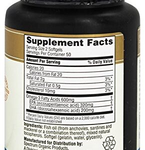 SPECTRUM ESSENTIALS Fish Oil Omega 3, 5 Pounds