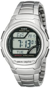 casio men's wv58da-1av waveceptor atomic sport watch