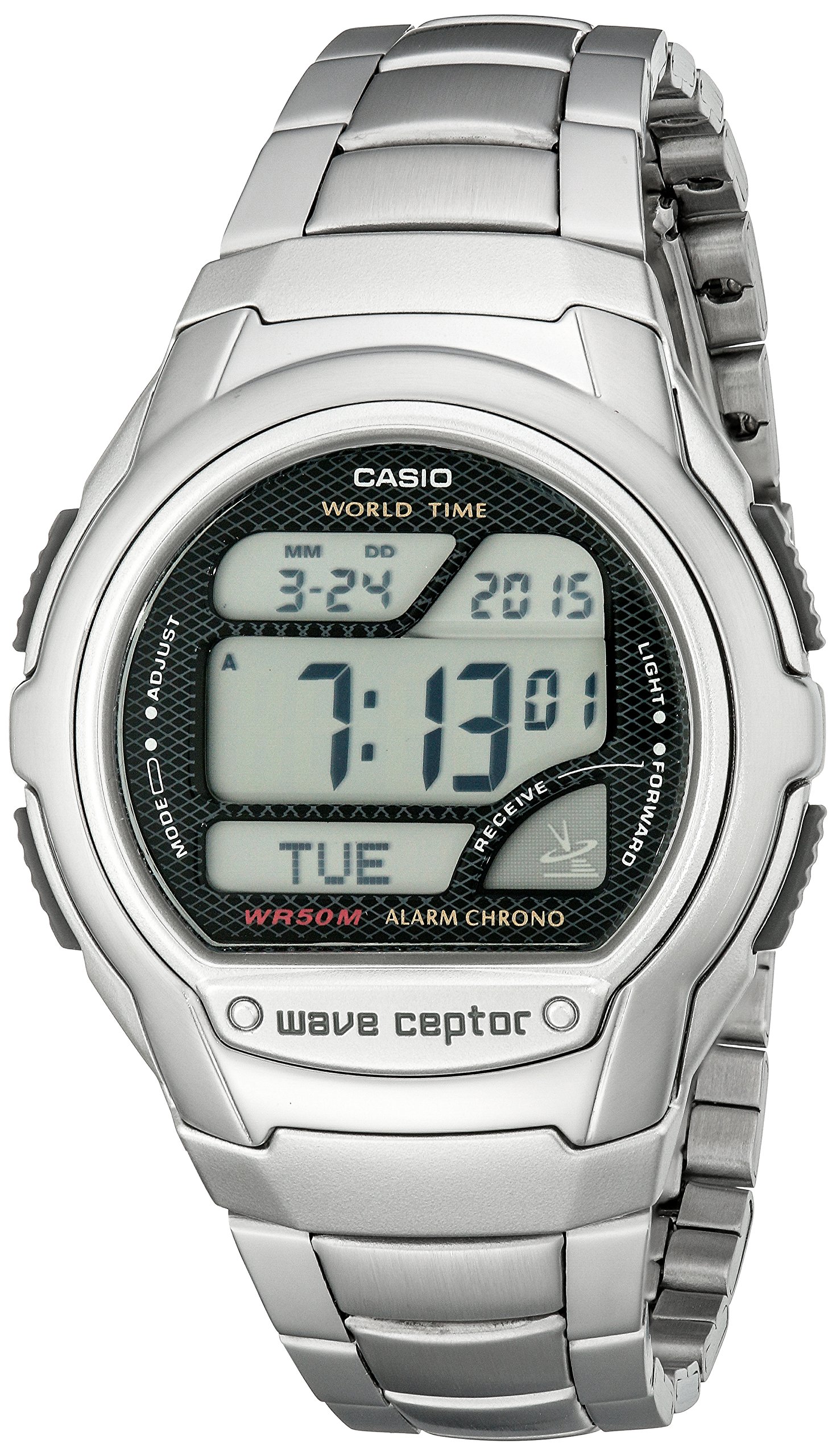 Casio Men's WV58DA-1AV Waveceptor Atomic Sport Watch