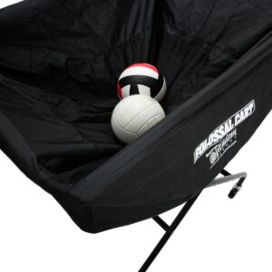 Tandem Sport Colossal Volleyball Ball Cart - Volleyball Training Equipment Ball Holder - Volleyball Ball Cart with Wheels - Volleyball Basket - Hold Up to 40 Balls