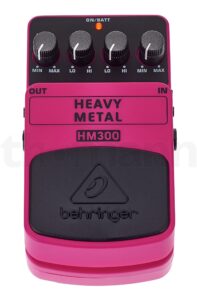 behringer hm300 heavy metal distortion pedal