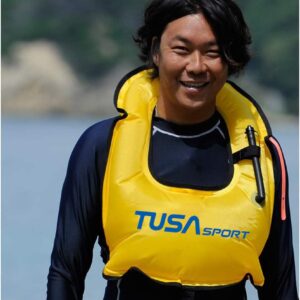 TUSA Sport Snorkeling Vest, Adult, Yellow, SV-4500