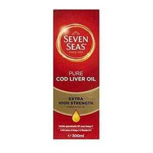 Seven Seas Pure Cod Liver Oil Extra High Strength 300ml