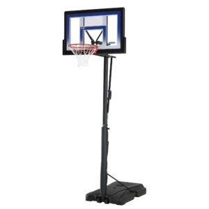 lifetime 51550 courtside portable basketball hoop, 48-inch backboard