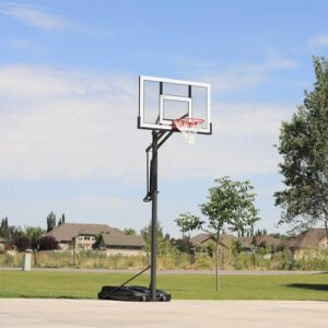 Lifetime Portable Basketball Hoop, 54 Inch Steel-Framed Acrylic Backboard