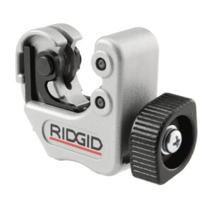 ridgid 86127 model 118 close quarters autofeed 1/4" to 1-1/8" copper, aluminum, brass, and plastic tubing cutter