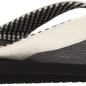 Sanuk Yoga Mat - Cushioned Sandals - Women's White - 8