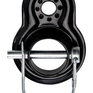 Coupler Attachments for Instep and Schwinn Bike Trailers, Flat Coupler for a Wide Range of Bicycle Sizes, Models, and Styles,Black