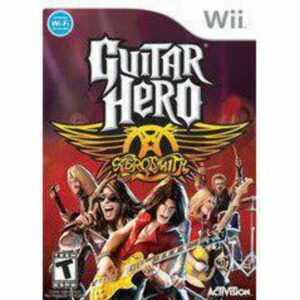 guitar hero aerosmith - nintendo wii (game only)