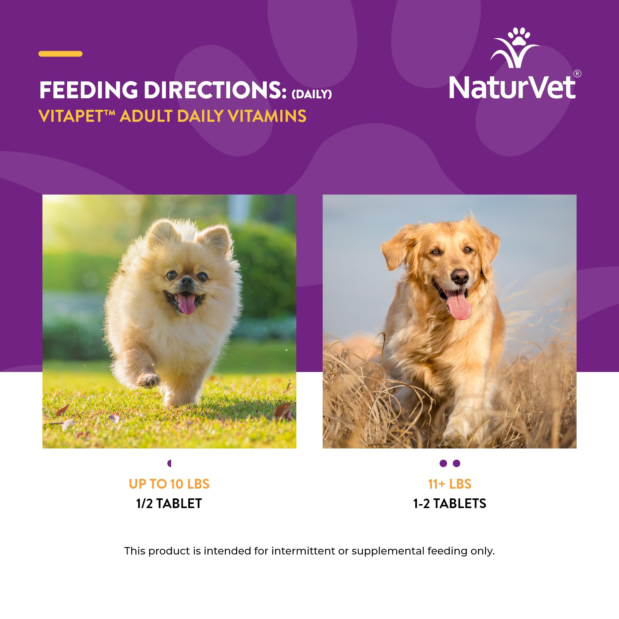 NaturVet Vita Pet Adult Plus Breath Aid Tablets -Time Release 365 ct