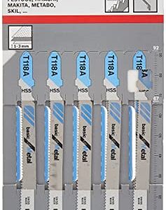 Bosch 2608631507 Jigsaw Blade T118 A 3 Pcs