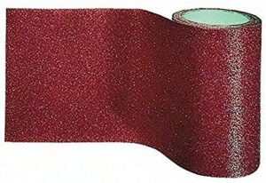 bosch professional 2608606802" professional sanding belt for k40 wood, red, 93 mm x 5000 mm