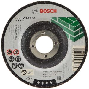 bosch 2608600004 stone cutting disc with depressed centre